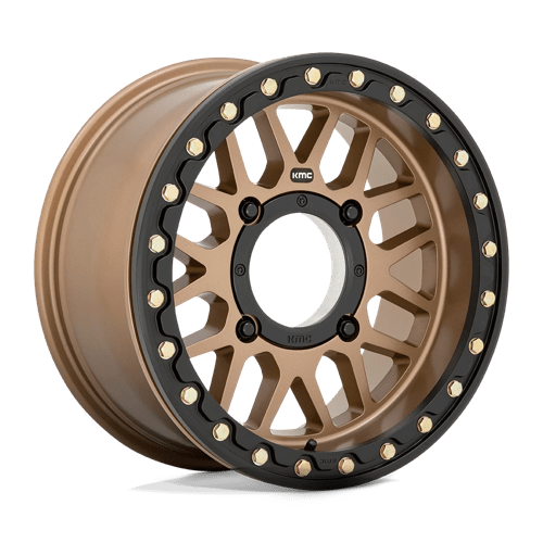 KMC Powersports KS235 GRENADE BEADLOCK 15X7 SATIN BRONZE