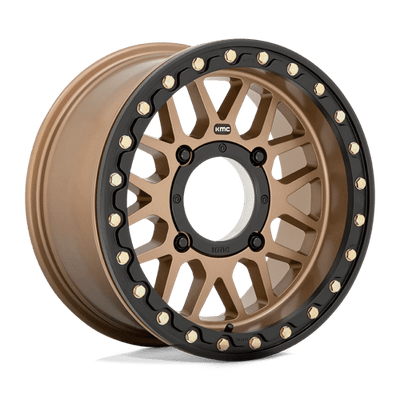 KMC Powersports KS235 GRENADE BEADLOCK 15X7 SATIN BRONZE