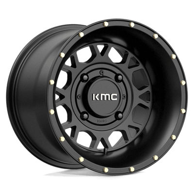 KMC Powersports KS135 GRENADE 14X10 SATIN BLACK