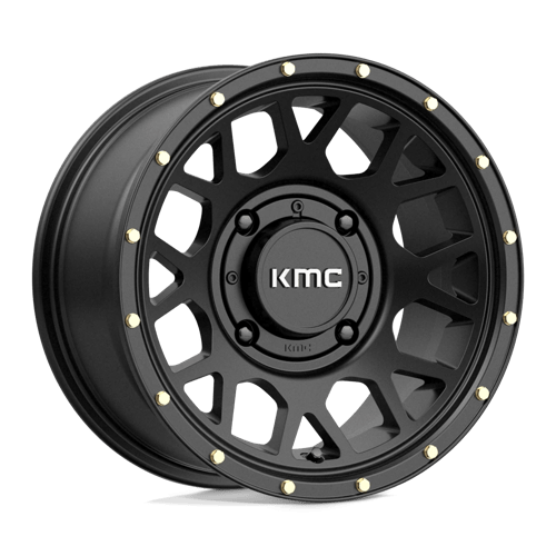 KMC Powersports KS135 GRENADE 14X7 SATIN BLACK