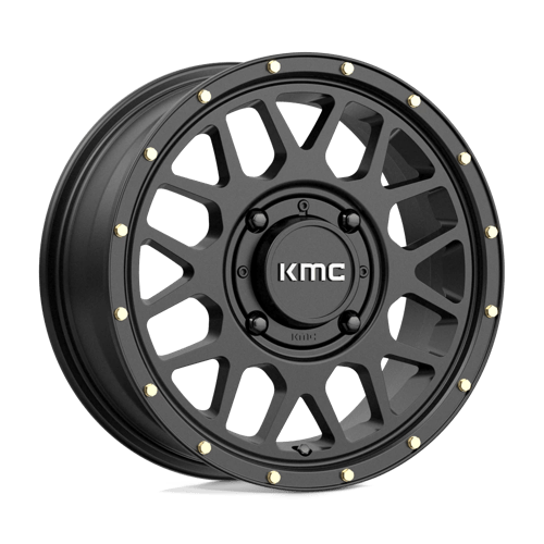 KMC Powersports KS135 GRENADE 15X6 SATIN BLACK