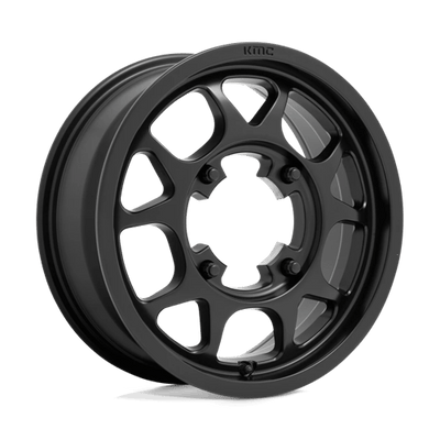 KMC Powersports KS136 TORO 15X6 SATIN BLACK