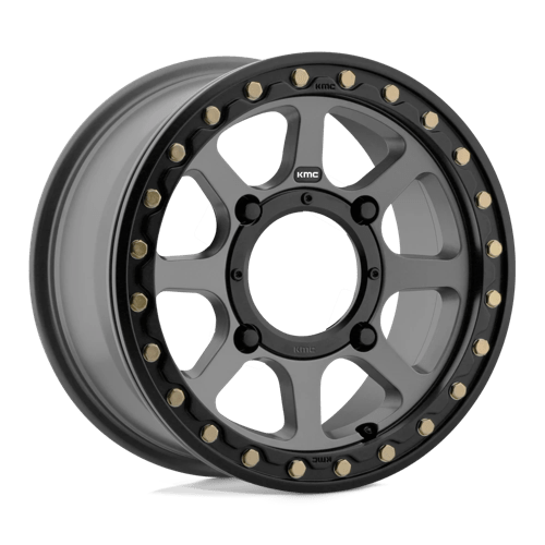 KMC Powersports KS234 ADDICT 2 BEADLOCK 15X6 SATIN GRAY