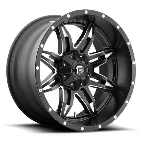 Fuel 1PC D567 LETHAL 15X10 MATTE BLACK MILLED