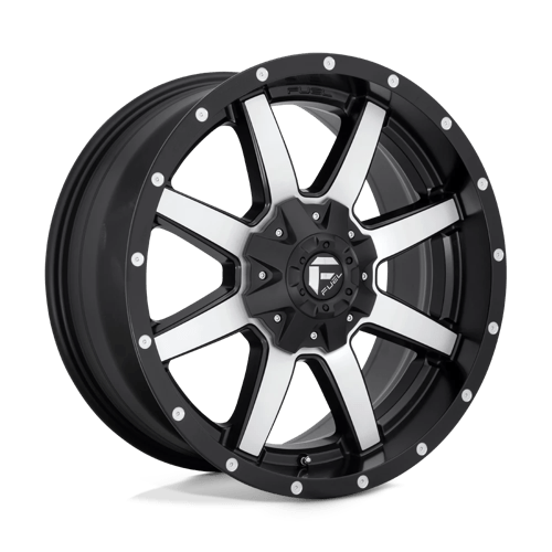 Fuel 1PC D537 MAVERICK 18X9 MATTE BLACK MACHINED