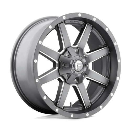 Fuel 1PC D542 MAVERICK 20X9 MATTE GUN METAL MILLED