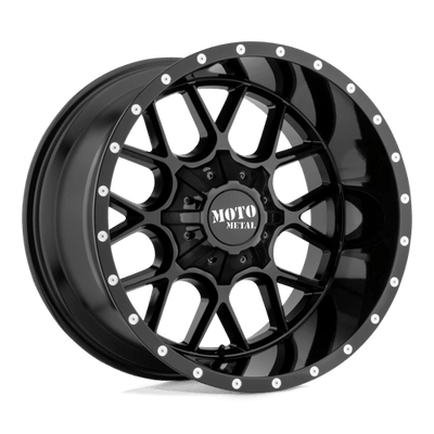 Moto Metal MO986 SIEGE 20X10 GLOSS BLACK