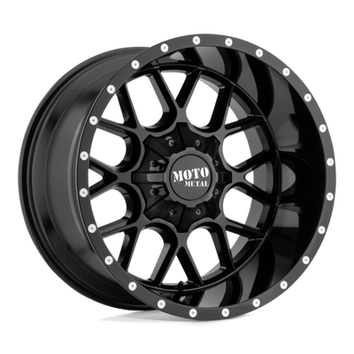 Moto Metal MO986 SIEGE 20X12 GLOSS BLACK