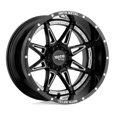 Moto Metal MO993 HYDRA 18X8.5 GLOSS BLACK MILLED