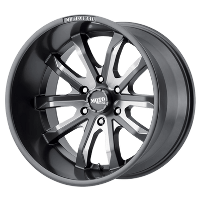 Moto Metal MO983 DAGGER 20X9 SATIN GRAY MILLED
