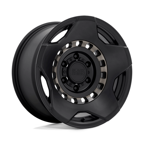 Black Rhino Hard Alloys MUZZLE 17X9 MATTE BLACK W/ MACH TINT RING