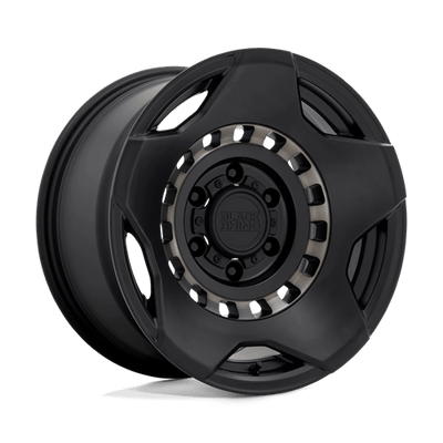 Black Rhino Hard Alloys MUZZLE 17X9 MATTE BLACK W/ MACH TINT RING