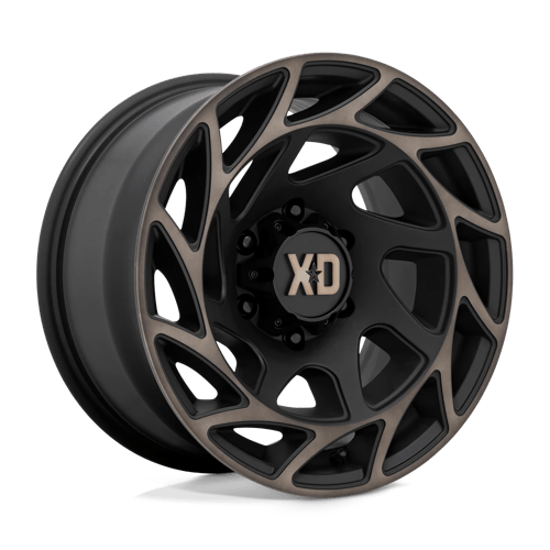 XD XD860 ONSLAUGHT 17X9 SATIN BLACK W/ BRONZE TINT