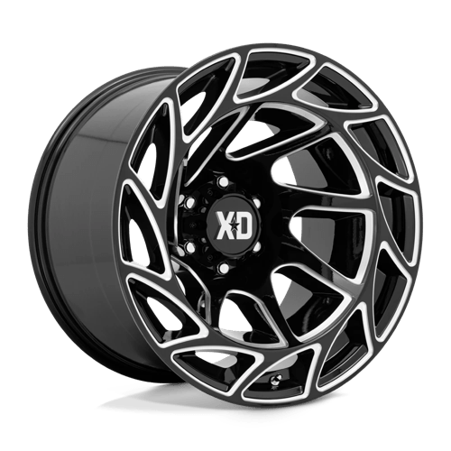 XD XD860 ONSLAUGHT 20X12 GLOSS BLACK MILLED