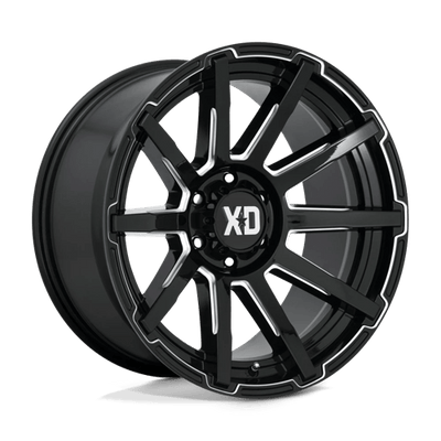 XD XD847 OUTBREAK 18X9 GLOSS BLACK MILLED