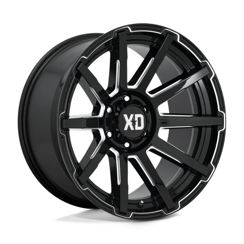 XD XD847 OUTBREAK 18X9 GLOSS BLACK MILLED
