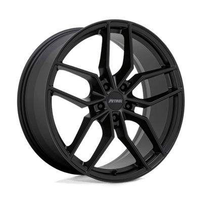 Petrol P5C 17X8 MATTE BLACK
