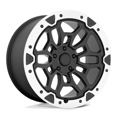 Performance Replicas PR215 22X10 MATTE BLACK MACHINED