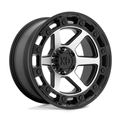XD XD862 RAID 17X9 SATIN BLACK MACHINED