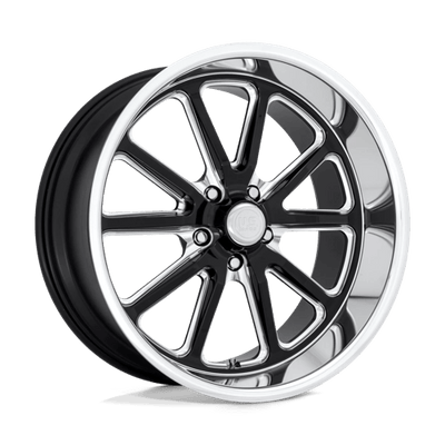 US Mag 1PC U117 RAMBLER 20X8 GLOSS BLACK MILLED