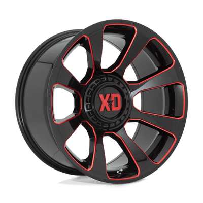XD XD854 REACTOR 20X10 GLOSS BLACK MILLED W/ RED TINT