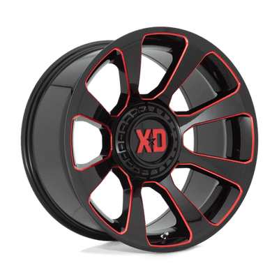 XD XD854 REACTOR 20X9 GLOSS BLACK MILLED W/ RED TINT