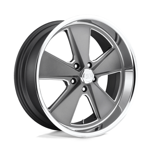 US Mag 1PC U120 ROADSTER 20X8 MATTE GUN METAL MACHINED