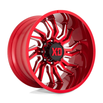 XD XD858 TENSION 22X10 CANDY RED MILLED