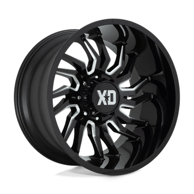 XD XD858 TENSION 22X10 GLOSS BLACK MILLED
