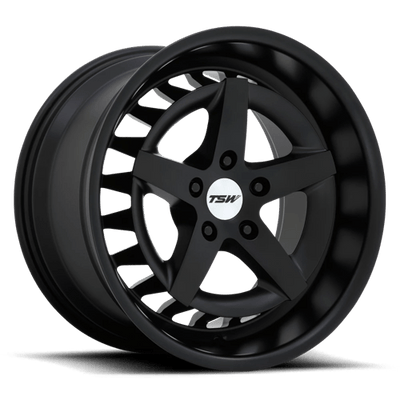 TSW DEGNER 18X10 SEMI GLOSS BLACK