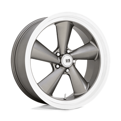 US Mag 1PC U137 TS 22X10.5 ANTHRACITE W/ DIAMOND CUT LIP