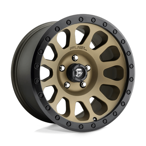 Fuel 1PC D600 VECTOR 17X8.5 MATTE BRONZE BLACK BEAD RING