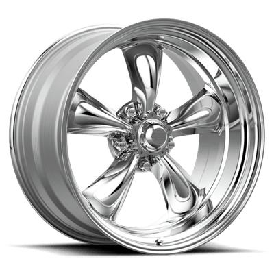 American Racing Vintage VN515 TORQ THRUST II 1 PC 17X9.5 POLISHED