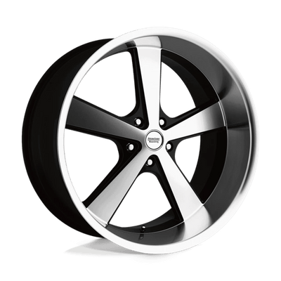 American Racing Vintage VN701 NOVA 20X8.5 GLOSS BLACK MACHINED