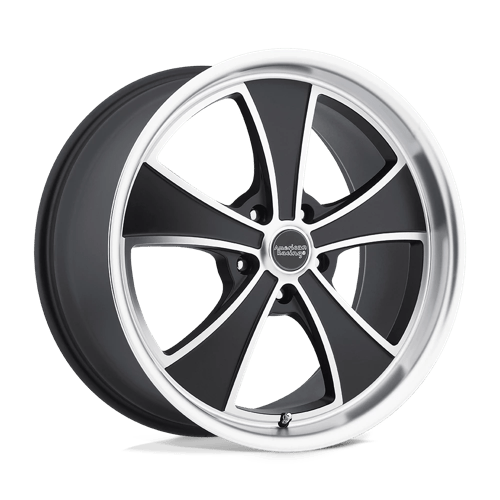 American Racing Vintage VN807 MACH 5 20X10 SATIN BLACK MACHINED
