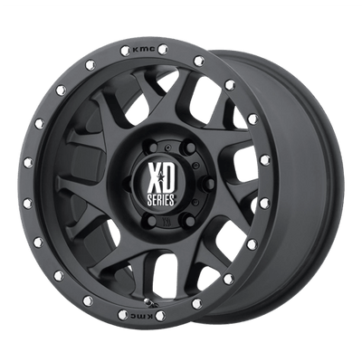 XD XD127 BULLY 18X9 SATIN BLACK