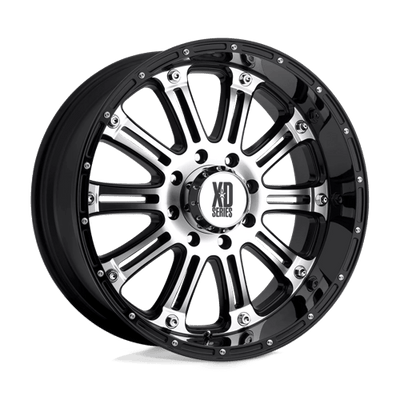 XD XD795 HOSS 16X8 GLOSS BLACK MACHINED