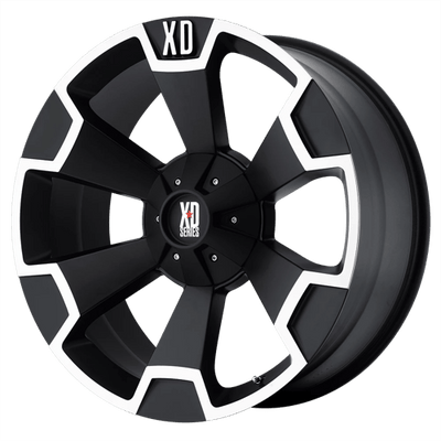 XD XD803 THUMP 20X9 MATTE BLACK MACHINED