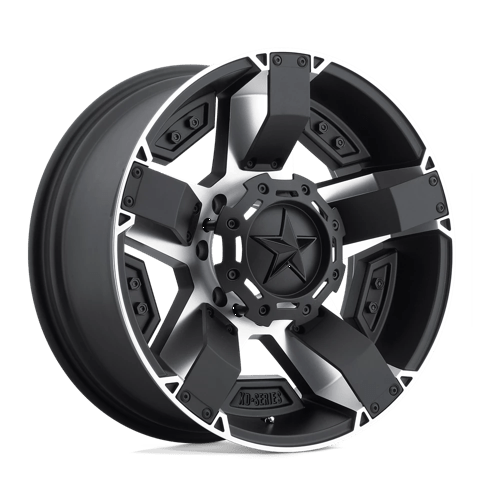 XD XD811 ROCKSTAR II 22X9.5 MATTE BLACK MACHINED W/ ACCENTS