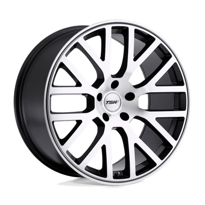 TSW DONINGTON 22X10.5 GUNMETAL MIRROR CUT FACE