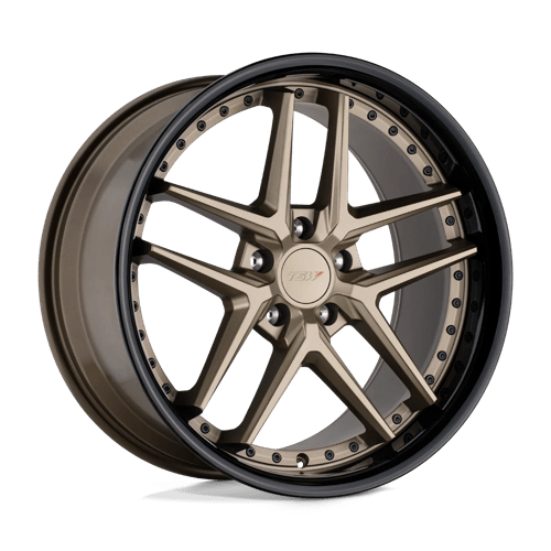 TSW PREMIO 20X10 MATTE BRONZE W/ GLOSS BLACK LIP