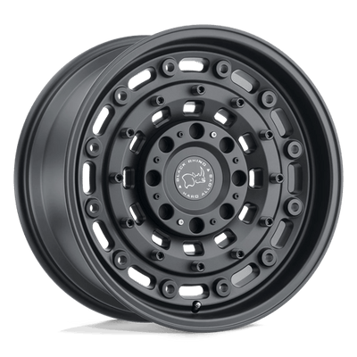 Black Rhino Hard Alloys ARSENAL 17X8 TEXTURED MATTE BLACK