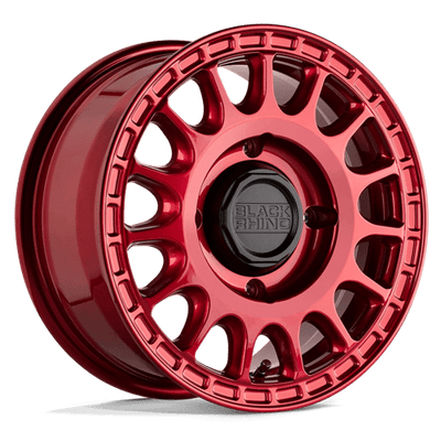 Black Rhino Hard Alloys - UTV SANDSTORM UTV 15X7 CANDY RED