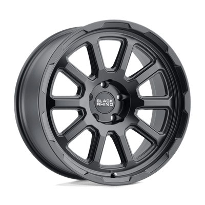 Black Rhino Hard Alloys CHASE 17X9 MATTE BLACK