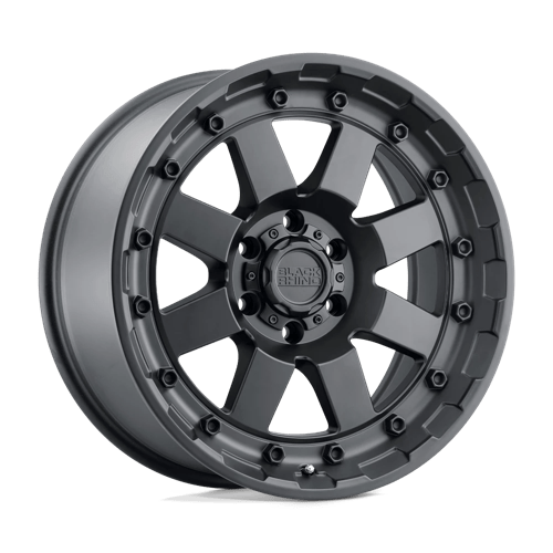 Black Rhino Hard Alloys CLEGHORN 17X8.5 MATTE BLACK
