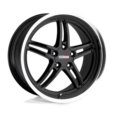 Cray SCORPION 19X10.5 GLOSS BLACK W/ MIRROR CUT LIP