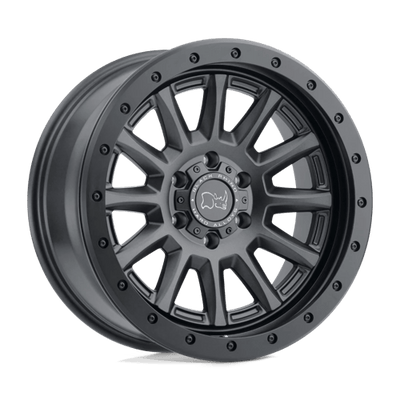 Black Rhino Hard Alloys DUGGER 17X8.5 GUN BLACK W/ BLACK ROCK GUARD