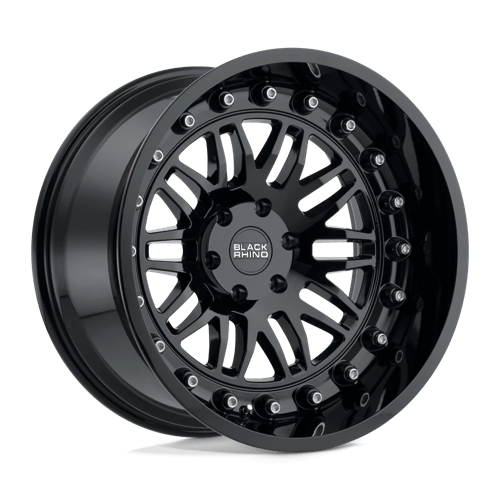 Black Rhino Hard Alloys FURY 17X9.5 GLOSS BLACK