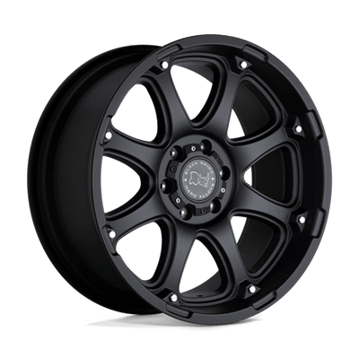 Black Rhino Hard Alloys GLAMIS 17X9 MATTE BLACK