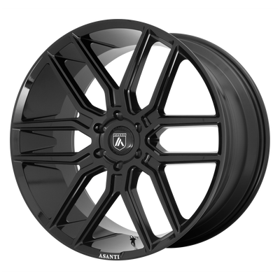 Asanti Black ABL-28 BARON 20X9 GLOSS BLACK